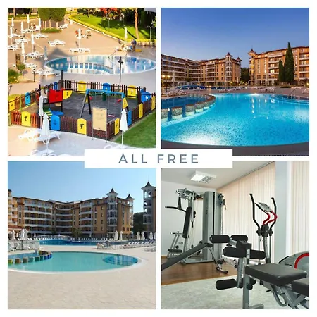 Apartment Hany - 3 Pools, Spa, Gym, Playgrounds