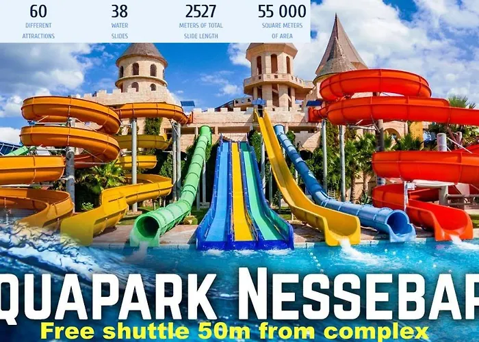 Hany - 3 Pools, Spa, Gym, Playgrounds * 阳光海滩