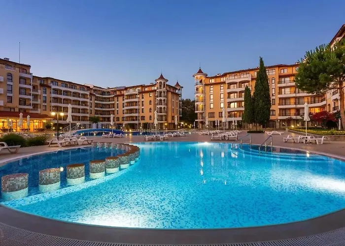 Hany - 3 Pools, Spa, Gym, Playgrounds 公寓 阳光海滩